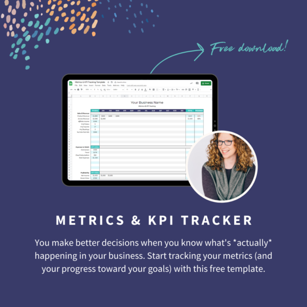 free metrics and kpi tracker for your small business